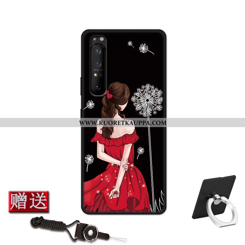 Kuori Sony Xperia 1 Ii, Kuoret Sony Xperia 1 Ii, Kotelo Sony Xperia 1 Ii Pesty Suede Pehmeä Neste Si