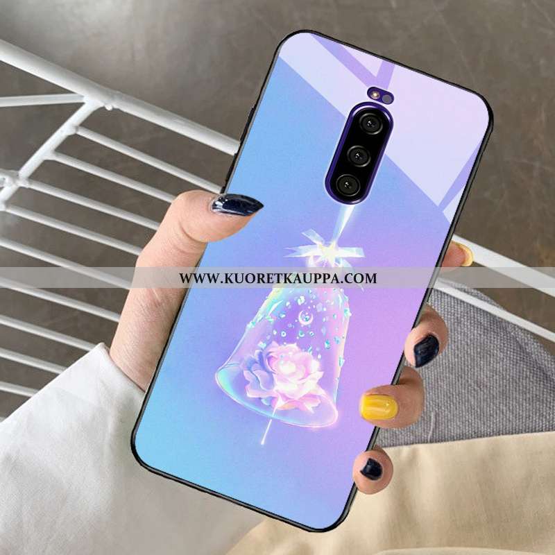Kuori Sony Xperia 1, Kuoret Sony Xperia 1, Kotelo Sony Xperia 1 Lasi Kristalli All Inclusive Puhelim