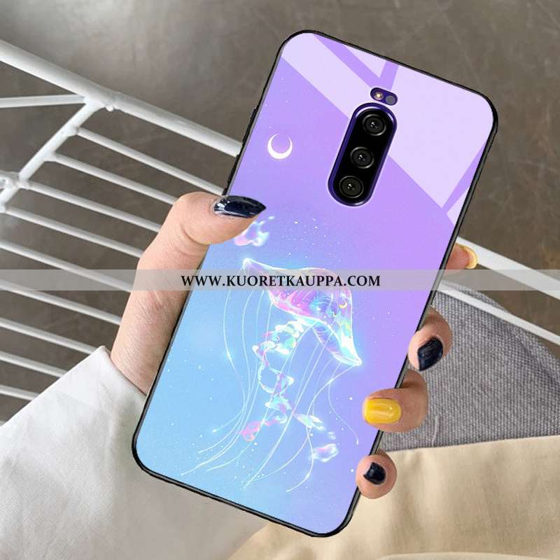 Kuori Sony Xperia 1, Kuoret Sony Xperia 1, Kotelo Sony Xperia 1 Lasi Kristalli All Inclusive Puhelim