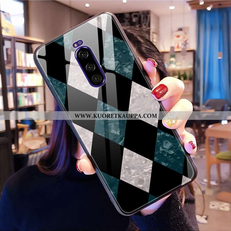 Kuori Sony Xperia 1, Kuoret Sony Xperia 1, Kotelo Sony Xperia 1 Lasi Persoonallisuus Punainen Sarjak