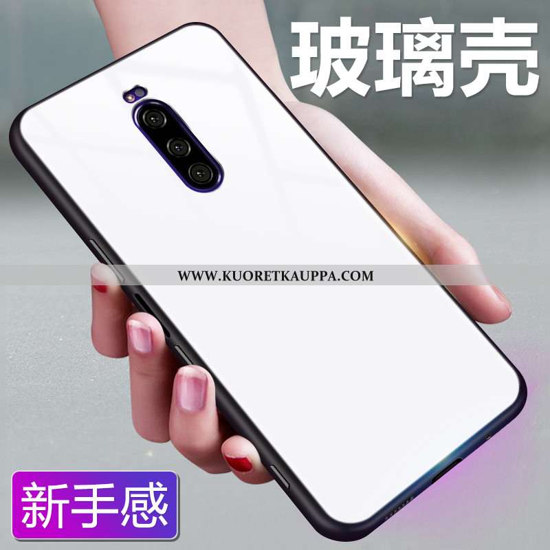 Kuori Sony Xperia 1, Kuoret Sony Xperia 1, Kotelo Sony Xperia 1 Lasi Suojaus Punainen Monivärinen