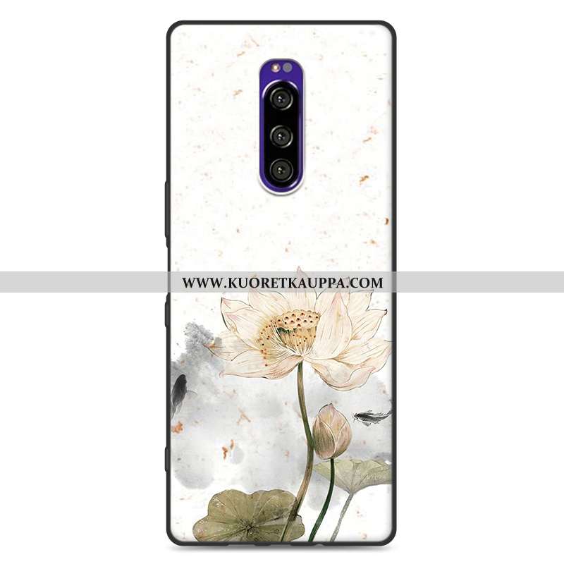 Kuori Sony Xperia 1, Kuoret Sony Xperia 1, Kotelo Sony Xperia 1 Luova Pehmeä Neste Silikoni Puhelime