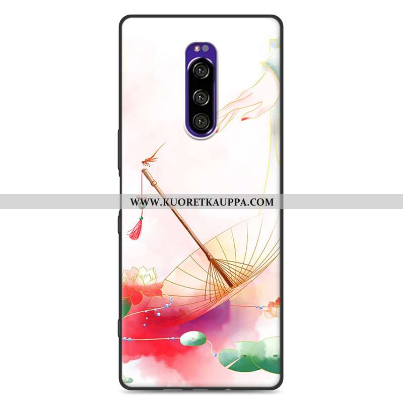 Kuori Sony Xperia 1, Kuoret Sony Xperia 1, Kotelo Sony Xperia 1 Luova Pehmeä Neste Silikoni Puhelime