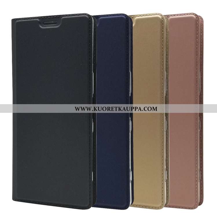 Kuori Sony Xperia 1, Kuoret Sony Xperia 1, Kotelo Sony Xperia 1 Läpinäkyvä Silikoni Musta Mustat