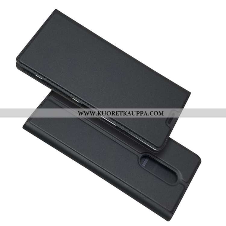 Kuori Sony Xperia 1, Kuoret Sony Xperia 1, Kotelo Sony Xperia 1 Läpinäkyvä Silikoni Musta Mustat