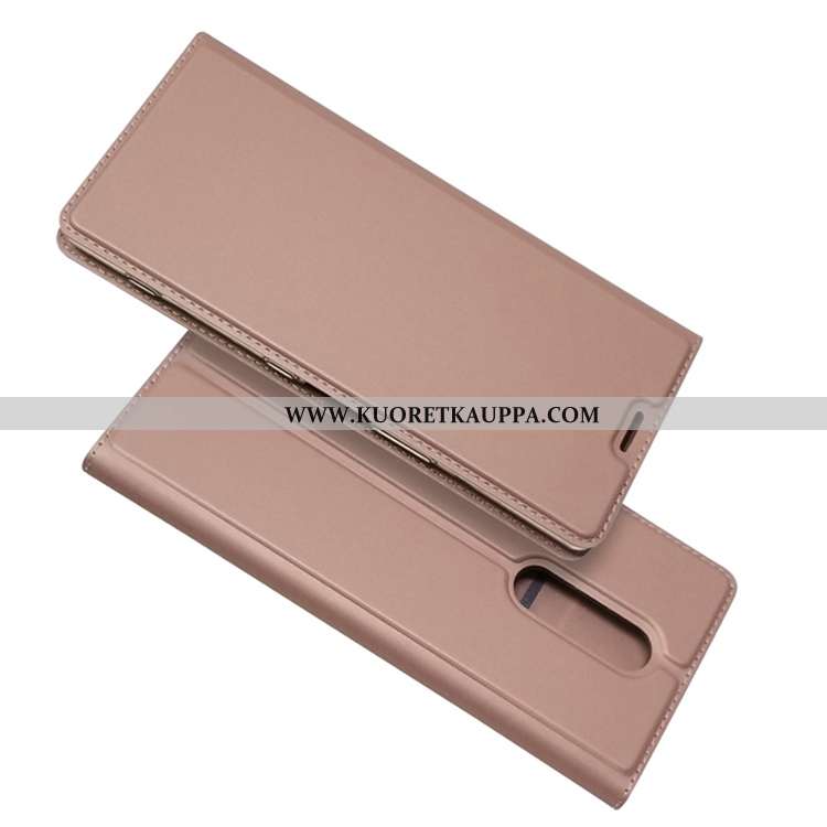 Kuori Sony Xperia 1, Kuoret Sony Xperia 1, Kotelo Sony Xperia 1 Läpinäkyvä Silikoni Musta Mustat