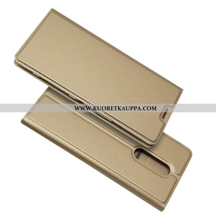 Kuori Sony Xperia 1, Kuoret Sony Xperia 1, Kotelo Sony Xperia 1 Läpinäkyvä Silikoni Musta Mustat