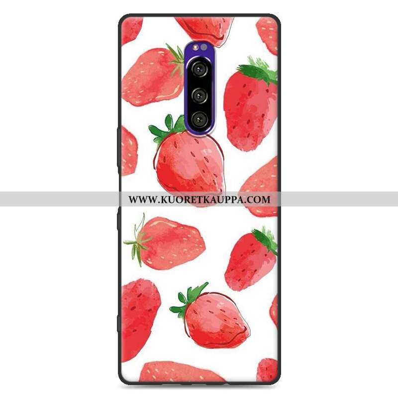 Kuori Sony Xperia 1, Kuoret Sony Xperia 1, Kotelo Sony Xperia 1 Persoonallisuus Luova Punainen Suunt