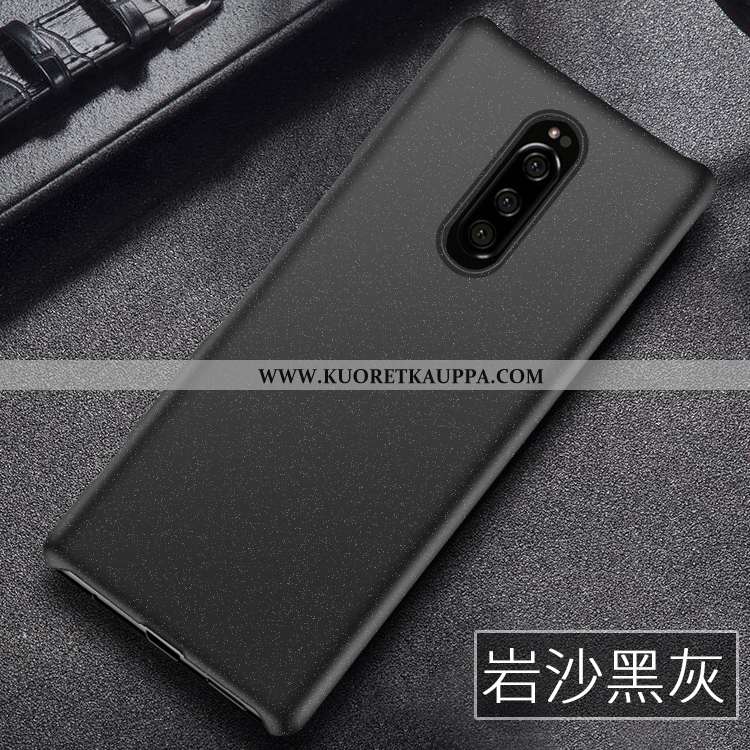 Kuori Sony Xperia 1, Kuoret Sony Xperia 1, Kotelo Sony Xperia 1 Pesty Suede Suojaus Vihreä Murtumato