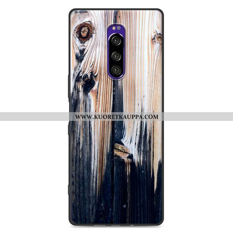 Kuori Sony Xperia 1, Kuoret Sony Xperia 1, Kotelo Sony Xperia 1 Silikoni Suojaus L Kukkakuvio Valkoi