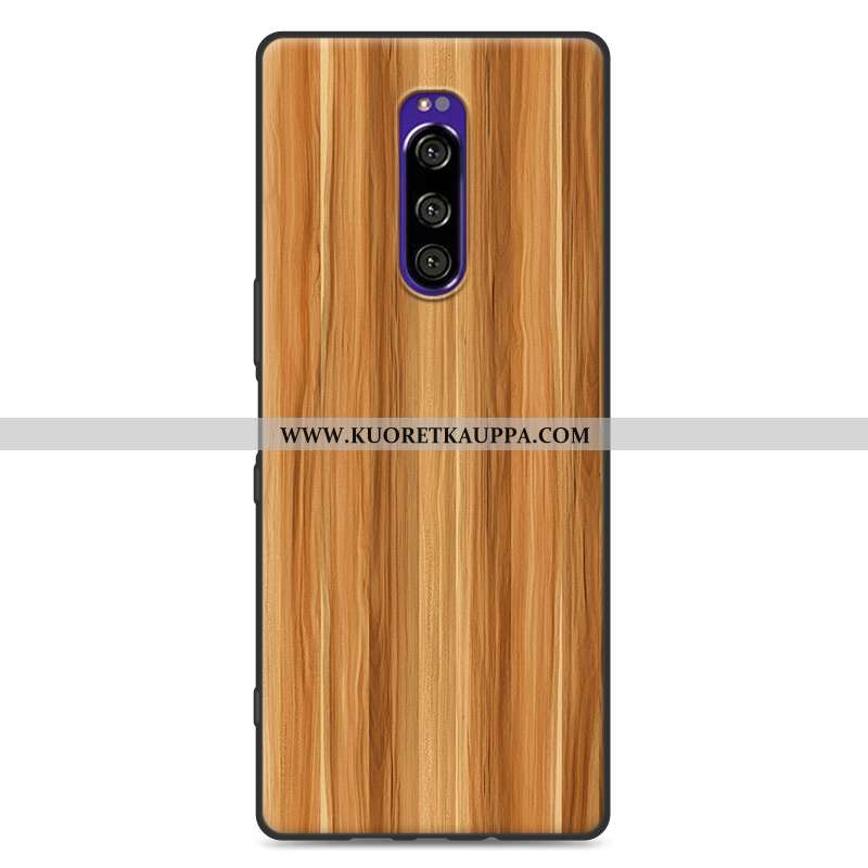 Kuori Sony Xperia 1, Kuoret Sony Xperia 1, Kotelo Sony Xperia 1 Silikoni Suojaus L Kukkakuvio Valkoi