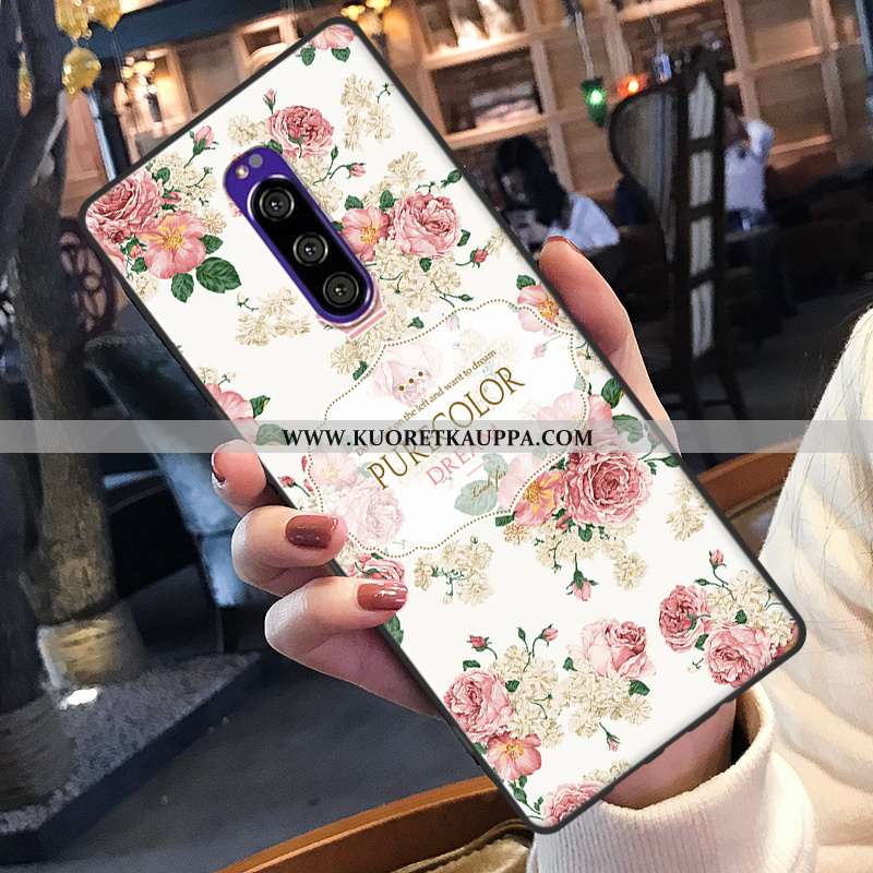 Kuori Sony Xperia 1, Kuoret Sony Xperia 1, Kotelo Sony Xperia 1 Silikoni Suojaus Sarjakuva Puhelimen