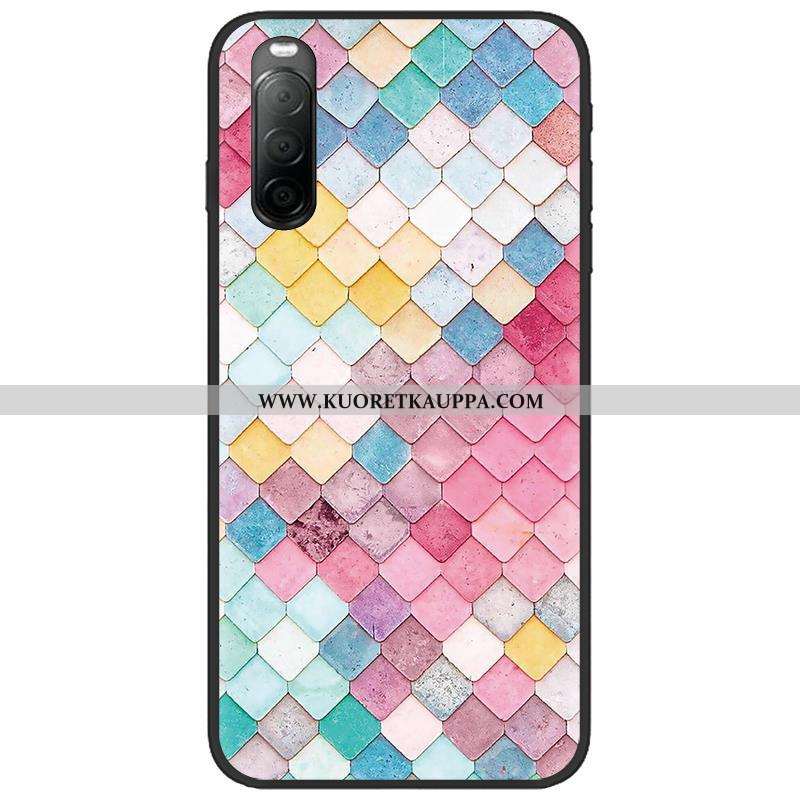 Kuori Sony Xperia 10 Ii, Kuoret Sony Xperia 10 Ii, Kotelo Sony Xperia 10 Ii Luova Sarjakuva Pesty Su