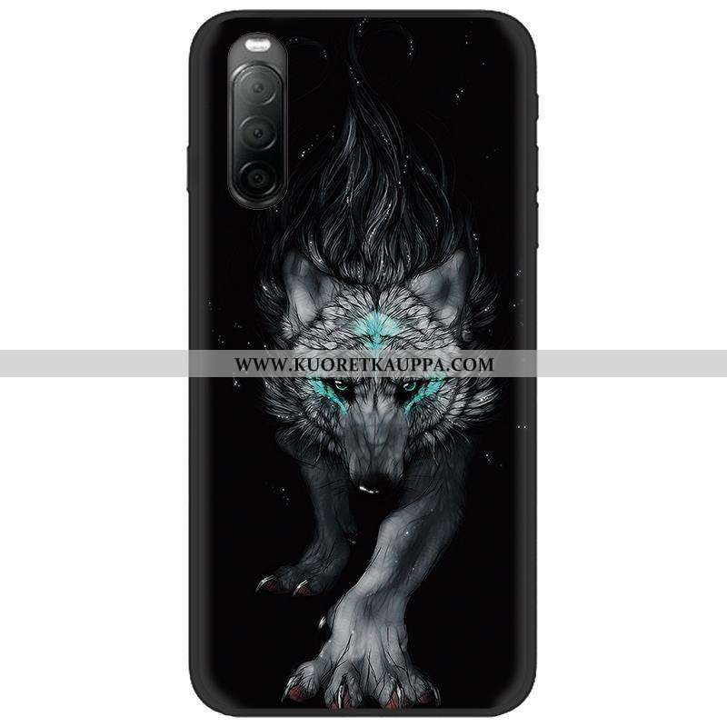 Kuori Sony Xperia 10 Ii, Kuoret Sony Xperia 10 Ii, Kotelo Sony Xperia 10 Ii Luova Sarjakuva Pesty Su