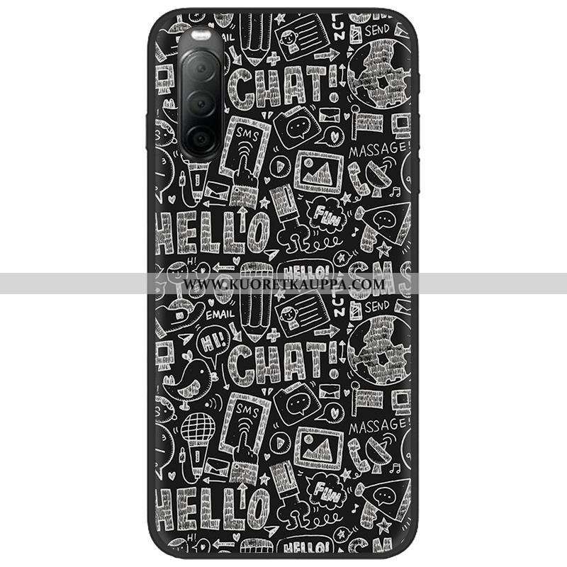 Kuori Sony Xperia 10 Ii, Kuoret Sony Xperia 10 Ii, Kotelo Sony Xperia 10 Ii Luova Sarjakuva Pesty Su