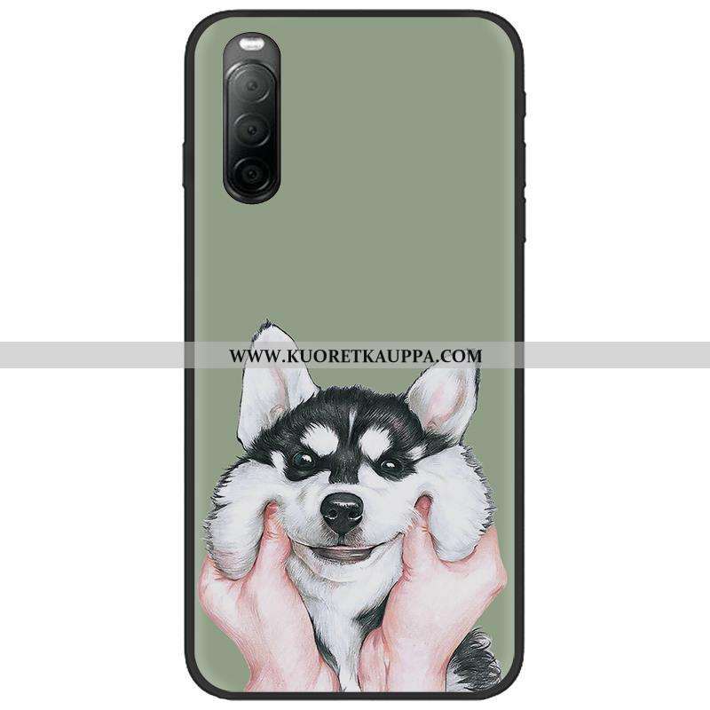 Kuori Sony Xperia 10 Ii, Kuoret Sony Xperia 10 Ii, Kotelo Sony Xperia 10 Ii Luova Sarjakuva Pesty Su