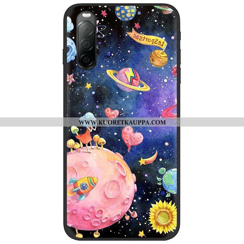 Kuori Sony Xperia 10 Ii, Kuoret Sony Xperia 10 Ii, Kotelo Sony Xperia 10 Ii Luova Sarjakuva Pesty Su