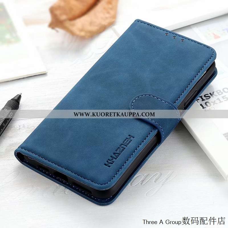 Kuori Sony Xperia 10 Ii, Kuoret Sony Xperia 10 Ii, Kotelo Sony Xperia 10 Ii Nahkakuori Pesty Suede M