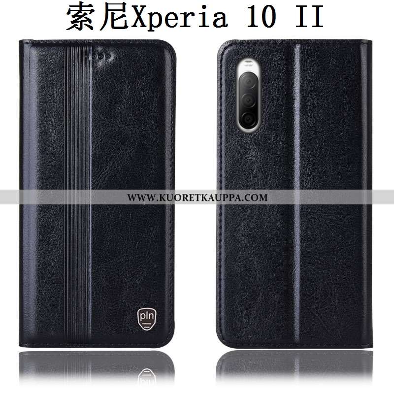 Kuori Sony Xperia 10 Ii, Kuoret Sony Xperia 10 Ii, Kotelo Sony Xperia 10 Ii Suojaus Nahkakuori Puhel