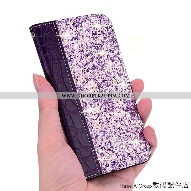 Kuori Sony Xperia 10, Kuoret Sony Xperia 10, Kotelo Sony Xperia 10 Kortti Violetti Murtumaton Puheli