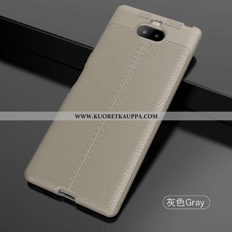 Kuori Sony Xperia 10, Kuoret Sony Xperia 10, Kotelo Sony Xperia 10 Kukkakuvio Pehmeä Neste Nahka Puh