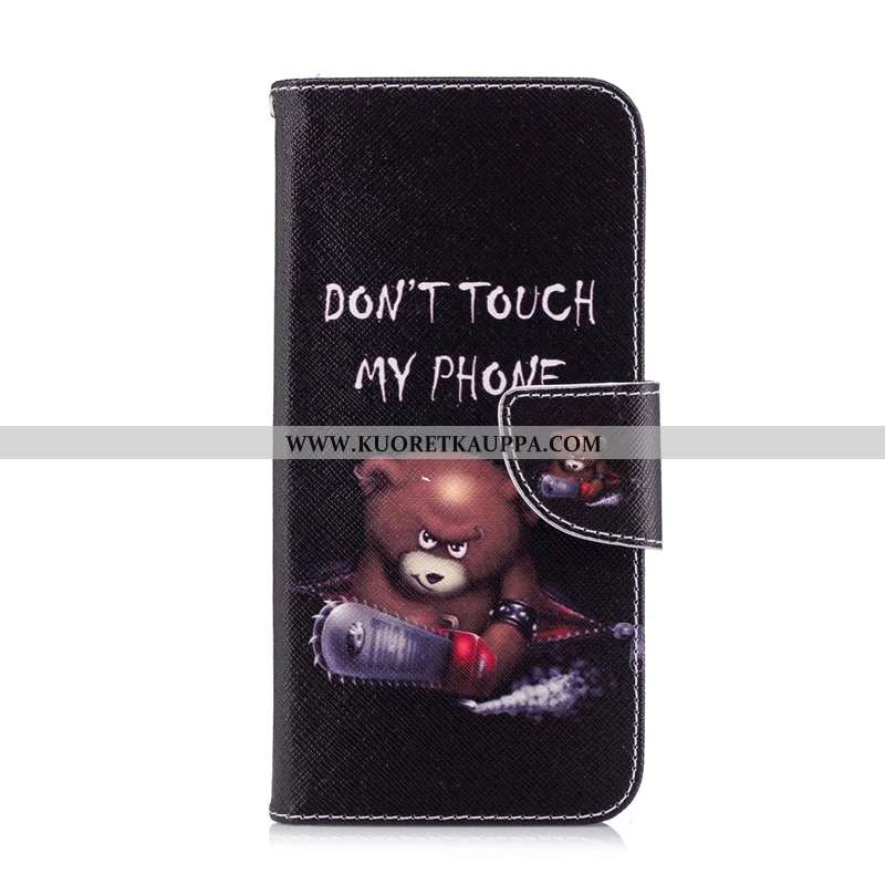 Kuori Sony Xperia 10, Kuoret Sony Xperia 10, Kotelo Sony Xperia 10 Nahkakuori Suojaus Puhelimen Valk