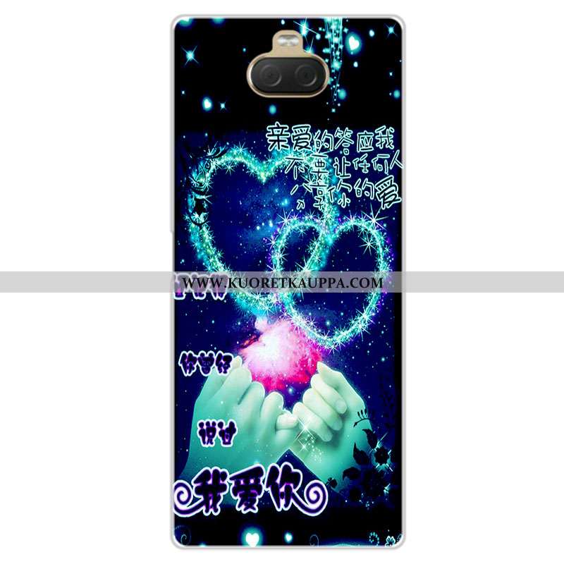 Kuori Sony Xperia 10, Kuoret Sony Xperia 10, Kotelo Sony Xperia 10 Pehmeä Neste Silikoni Rakastunut 