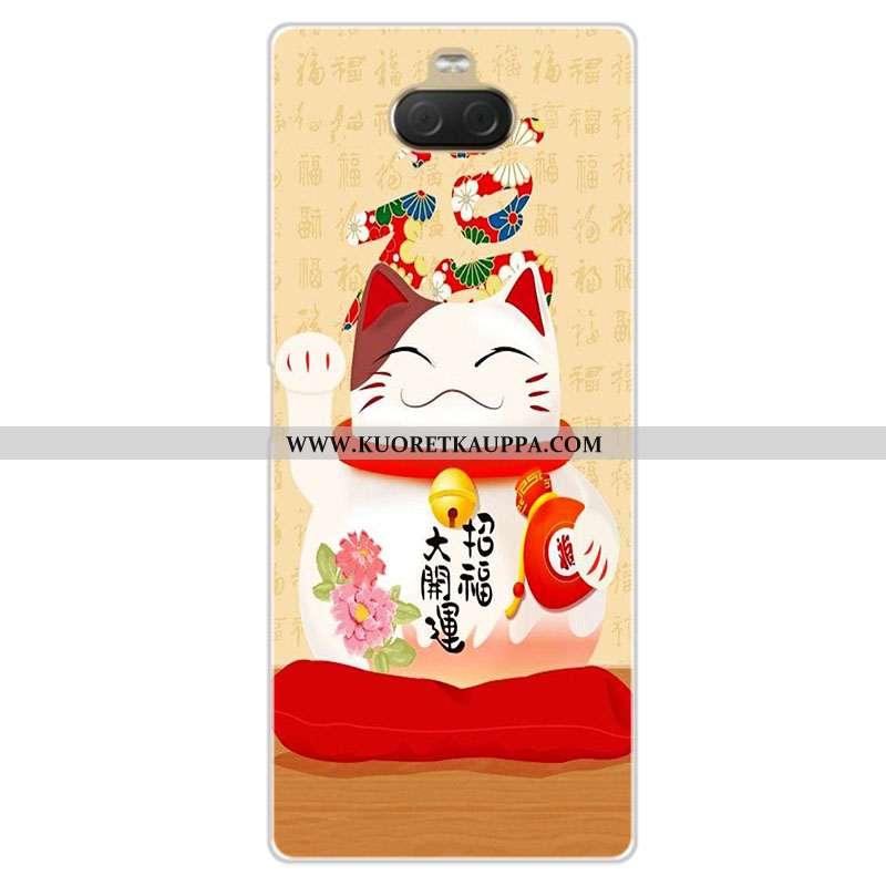 Kuori Sony Xperia 10, Kuoret Sony Xperia 10, Kotelo Sony Xperia 10 Pehmeä Neste Silikoni Suojaus Kus