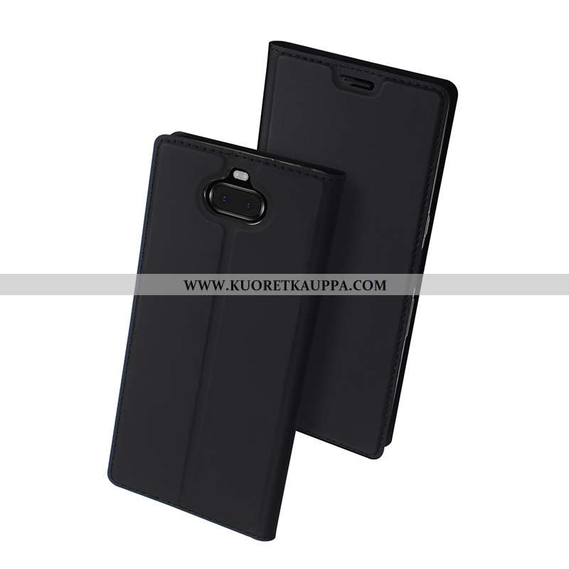 Kuori Sony Xperia 10, Kuoret Sony Xperia 10, Kotelo Sony Xperia 10 Suojaus Nahkakuori Jauhe Murtumat