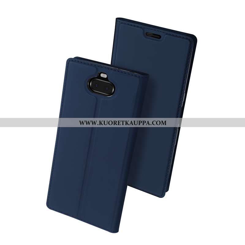 Kuori Sony Xperia 10, Kuoret Sony Xperia 10, Kotelo Sony Xperia 10 Suojaus Nahkakuori Jauhe Murtumat