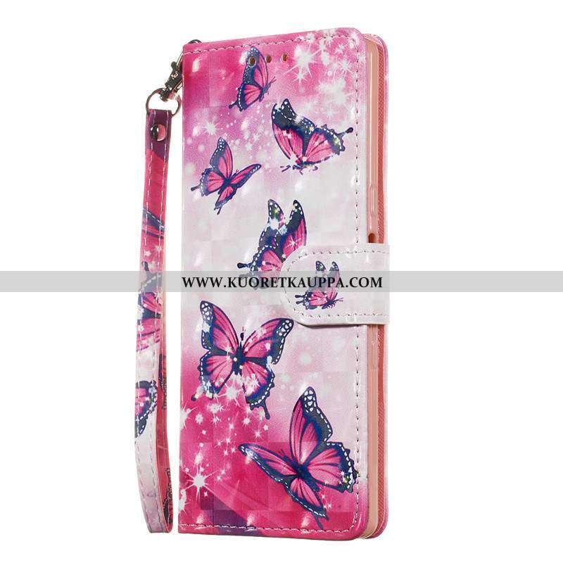 Kuori Sony Xperia 10, Kuoret Sony Xperia 10, Kotelo Sony Xperia 10 Suojaus Nahkakuori Maalaus Jauhe 