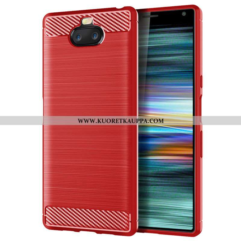 Kuori Sony Xperia 10, Kuoret Sony Xperia 10, Kotelo Sony Xperia 10 Suojaus Pehmeä Neste Tummansinine