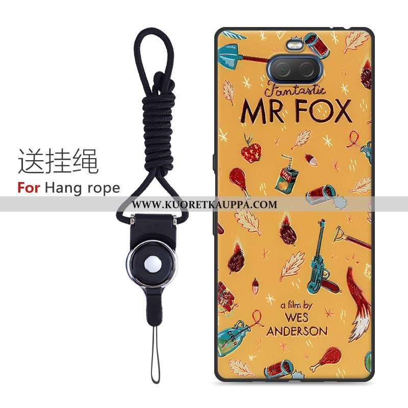 Kuori Sony Xperia 10, Kuoret Sony Xperia 10, Kotelo Sony Xperia 10 Suojaus Persoonallisuus Kohokuvio