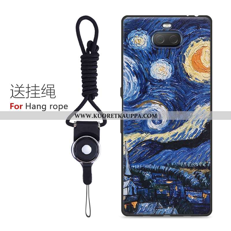 Kuori Sony Xperia 10, Kuoret Sony Xperia 10, Kotelo Sony Xperia 10 Suojaus Persoonallisuus Kohokuvio