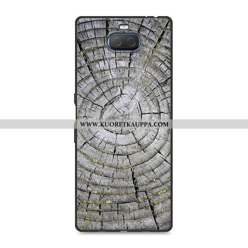 Kuori Sony Xperia 10 Plus, Kuoret Sony Xperia 10 Plus, Kotelo Sony Xperia 10 Plus Luova Kukkakuvio S