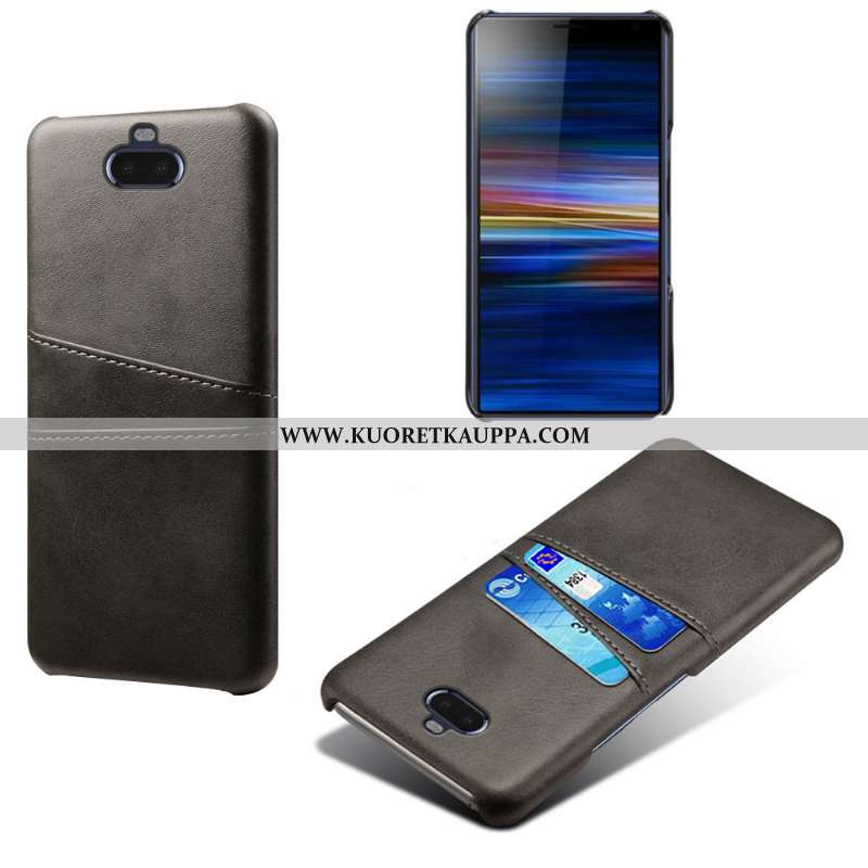 Kuori Sony Xperia 10 Plus, Kuoret Sony Xperia 10 Plus, Kotelo Sony Xperia 10 Plus Nahka Suojaus Kort