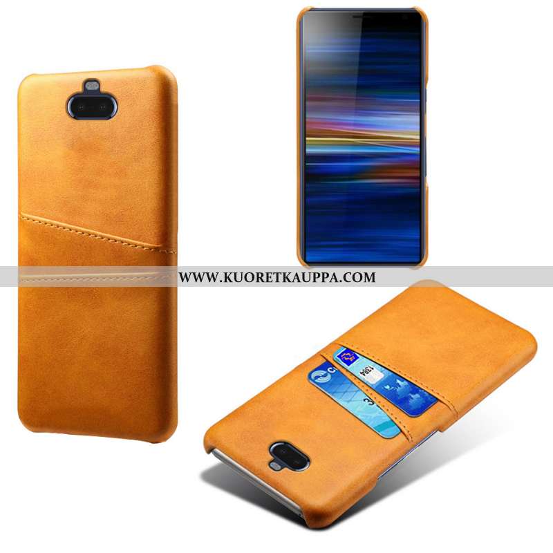 Kuori Sony Xperia 10 Plus, Kuoret Sony Xperia 10 Plus, Kotelo Sony Xperia 10 Plus Nahka Suojaus Kort
