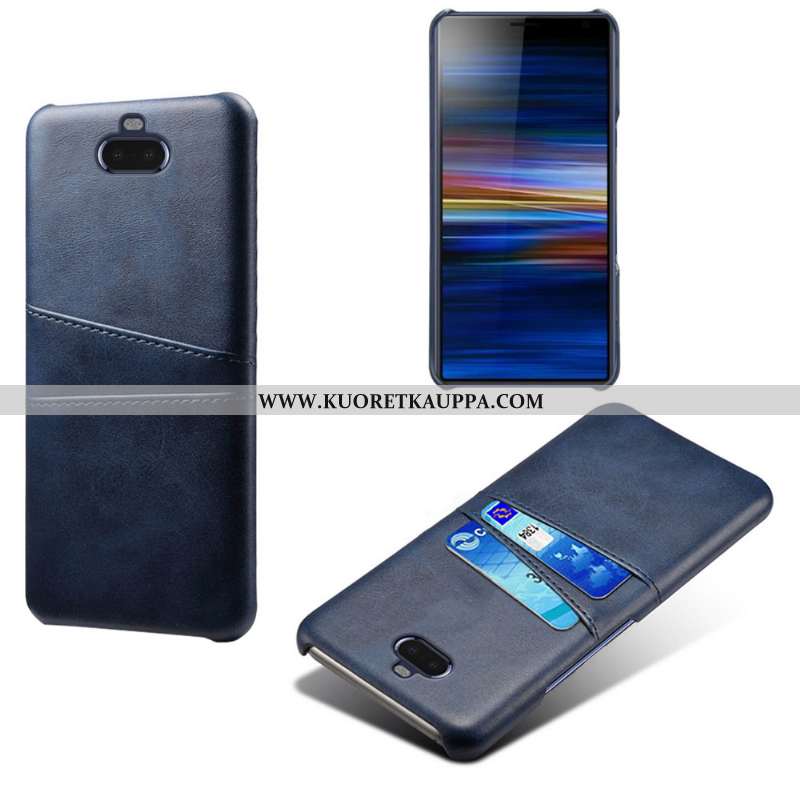 Kuori Sony Xperia 10 Plus, Kuoret Sony Xperia 10 Plus, Kotelo Sony Xperia 10 Plus Nahka Suojaus Kort