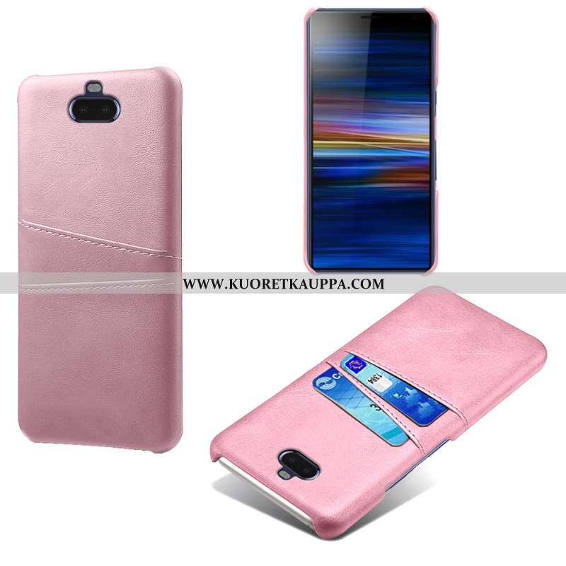 Kuori Sony Xperia 10 Plus, Kuoret Sony Xperia 10 Plus, Kotelo Sony Xperia 10 Plus Nahka Suojaus Kort