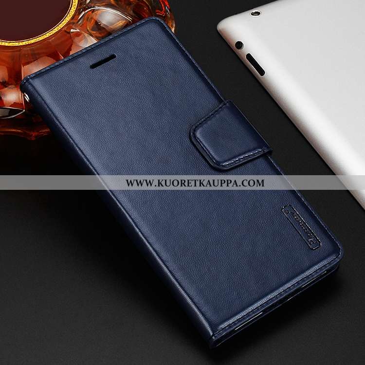 Kuori Sony Xperia 10 Plus, Kuoret Sony Xperia 10 Plus, Kotelo Sony Xperia 10 Plus Nahkakuori Punaine