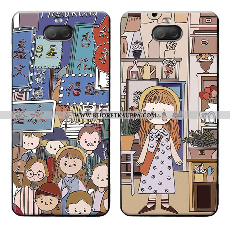 Kuori Sony Xperia 10 Plus, Kuoret Sony Xperia 10 Plus, Kotelo Sony Xperia 10 Plus Pehmeä Neste Suoja