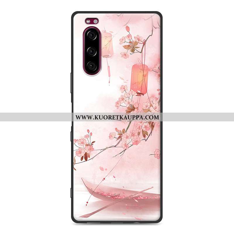 Kuori Sony Xperia 5, Kuoret Sony Xperia 5, Kotelo Sony Xperia 5 Luova Pehmeä Neste Kustannukset Sini