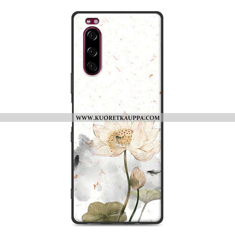 Kuori Sony Xperia 5, Kuoret Sony Xperia 5, Kotelo Sony Xperia 5 Luova Pehmeä Neste Kustannukset Sini