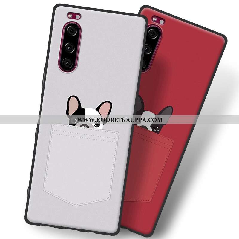 Kuori Sony Xperia 5, Kuoret Sony Xperia 5, Kotelo Sony Xperia 5 Silikoni Suojaus 2020 Puhelimen Murt