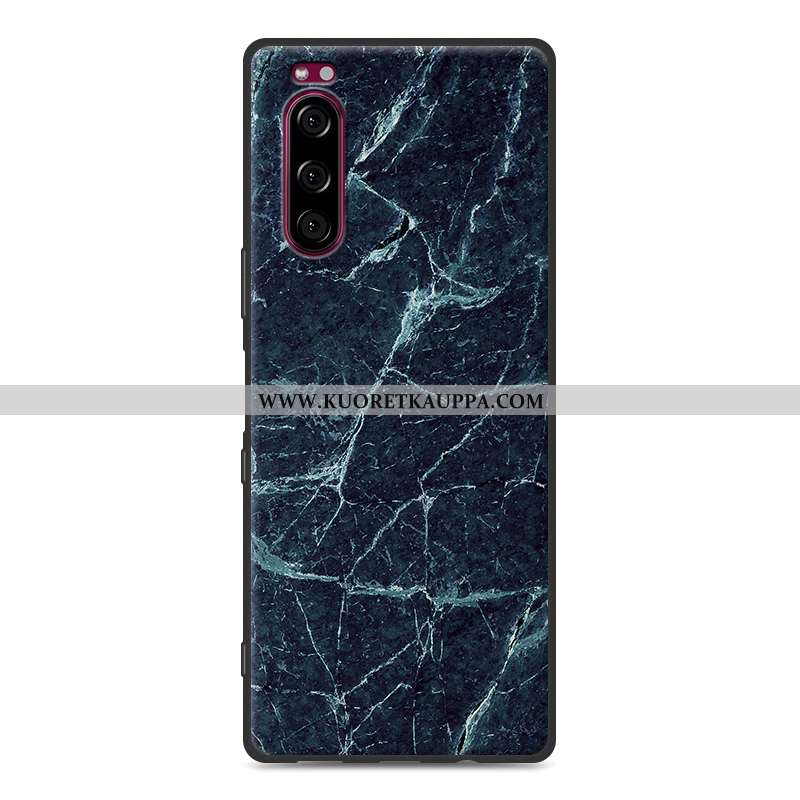 Kuori Sony Xperia 5, Kuoret Sony Xperia 5, Kotelo Sony Xperia 5 Silikoni Suojaus Kukkakuvio Yksinker