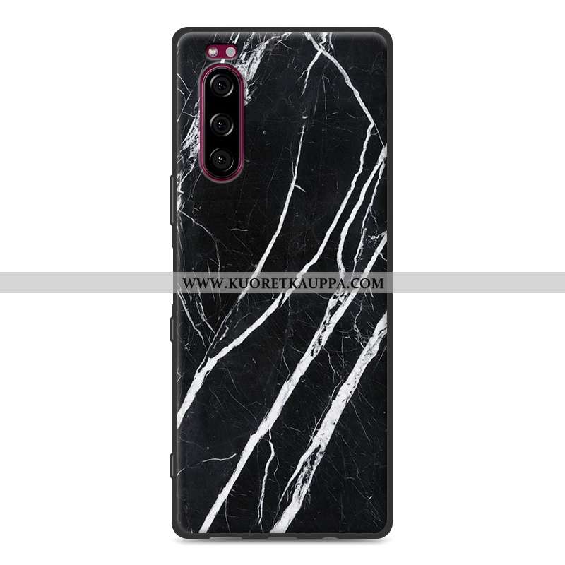 Kuori Sony Xperia 5, Kuoret Sony Xperia 5, Kotelo Sony Xperia 5 Silikoni Suojaus Kukkakuvio Yksinker