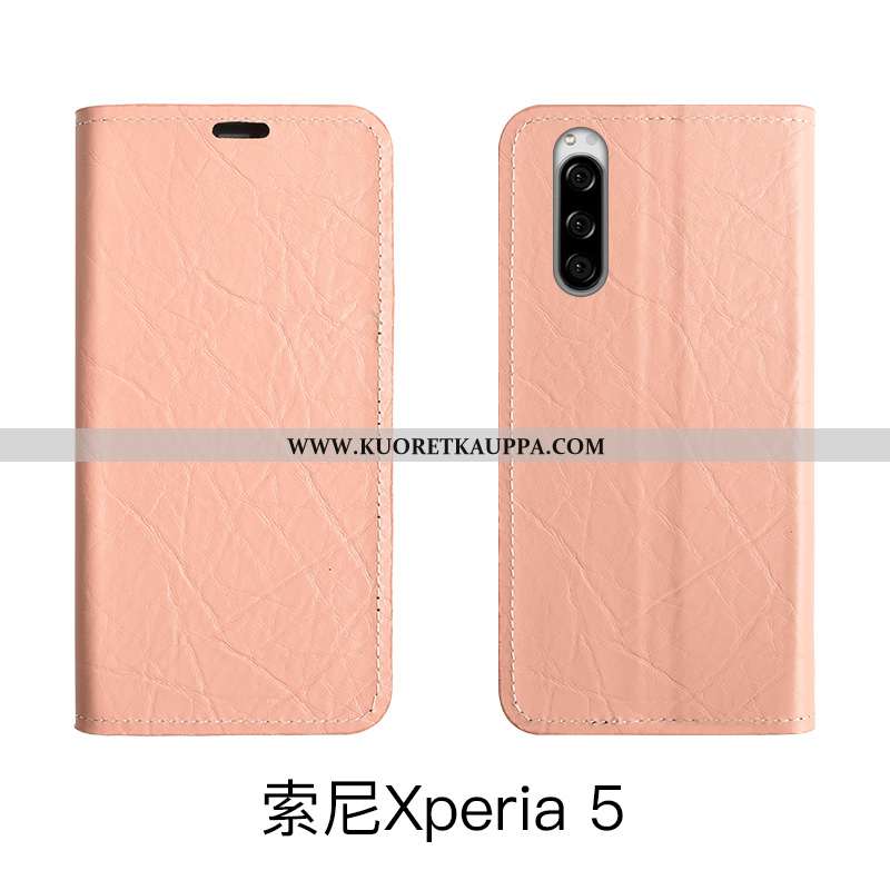 Kuori Sony Xperia 5, Kuoret Sony Xperia 5, Kotelo Sony Xperia 5 Silikoni Suojaus Päivää Punainen