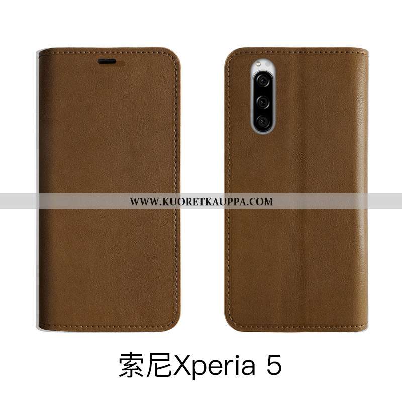 Kuori Sony Xperia 5, Kuoret Sony Xperia 5, Kotelo Sony Xperia 5 Vuosikerta Pehmeä Neste Valo Puhelim