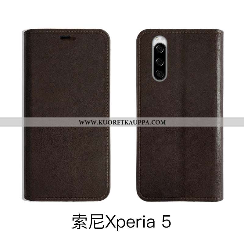 Kuori Sony Xperia 5, Kuoret Sony Xperia 5, Kotelo Sony Xperia 5 Vuosikerta Pehmeä Neste Valo Puhelim