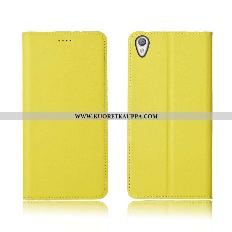 Kuori Sony Xperia L1, Kuoret Sony Xperia L1, Kotelo Sony Xperia L1 Aito Nahka Pehmeä Neste Silikoni 